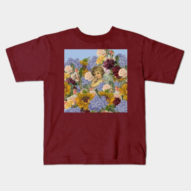 Flora Kids T-Shirt by cartnouveau